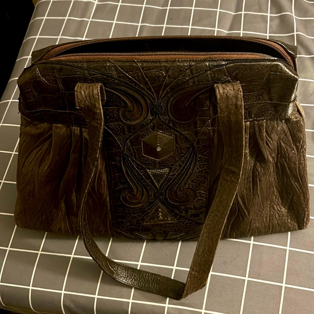 Vintage Braccialini pure leather purse made in Italy